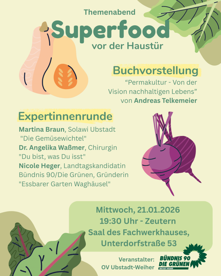 Superfood vor der Haustür